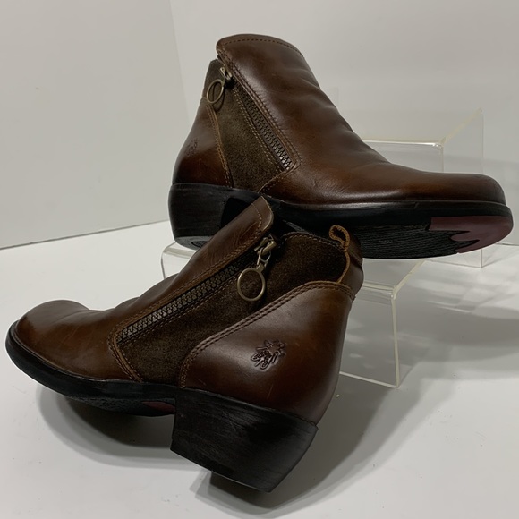 fly london ankle boot brown Myla Meli EU37 - Picture 11 of 11